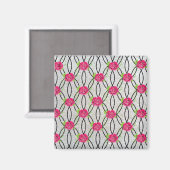 Zig Zag Pattern Magneet (Voorkant / Achterkant)