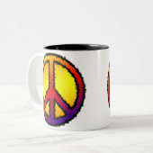 Zig Zag Peace Mug (Devant gauche)