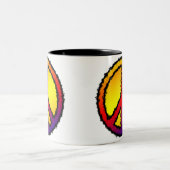 Zig Zag Peace Mug (Centre)