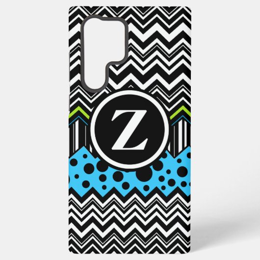 Zig Zag Samsung Galaxy Hoesje (Achterkant)