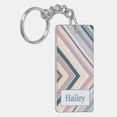 Zig Zag Sleutelhanger (Voorkant Links)