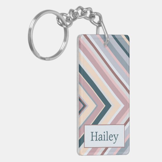 Zig Zag Sleutelhanger (Voorkant Links)