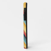 Zig Zag Striped Background 2 Case-Mate iPhone Case (Achterkant/links)