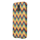 Zig Zag Striped Background 2 Case-Mate Samsung Galaxy Hoesje (Achterkant Links)