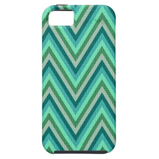 Zig Zag Striped Background Case-Mate iPhone Case (Achterkant)