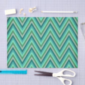 Zig Zag Striped Background Tissuepapier (Craft)