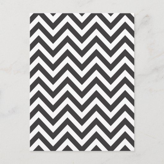 Zig Zag Striped Pattern Zazzle Sjabloon Achtergron Briefkaart (Voorkant)