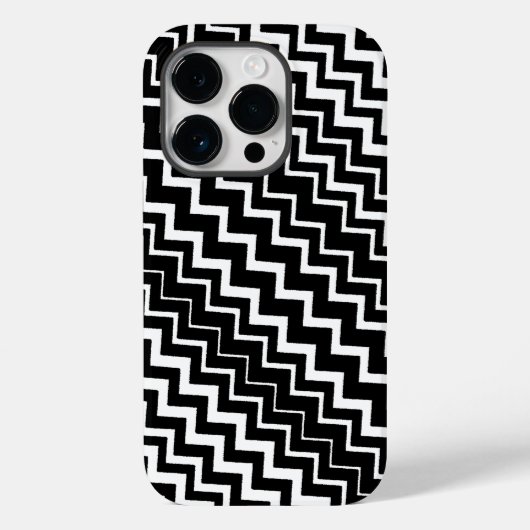 Zig-Zag Stripes Case-Mate iPhone Case (Achterkant)
