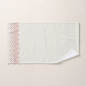 Zig Zag Stripes Dessin Dans L'Aquarelle Calme (Serviette à main)