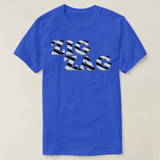 ZIG ZAG T-SHIRT (Design voorkant)
