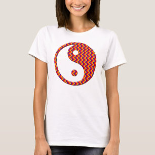 Zig Zag Yin Yang Spaghetti Tank