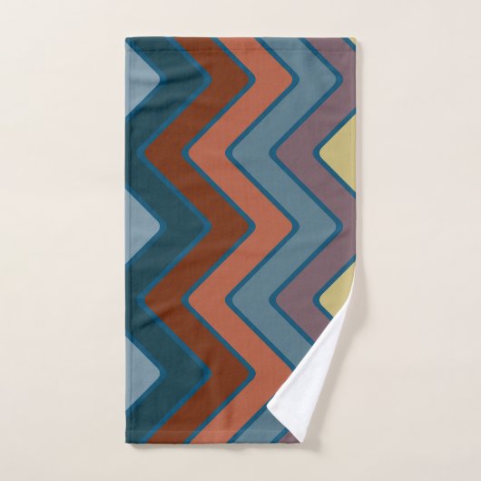 Zig Zag Zuidwest Patroon Bad Handdoek (Handdoek)