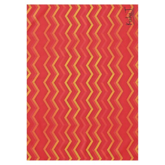 Zig Zaggers Tafelkleed (Voorkant)