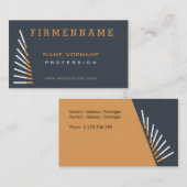 zigaretten visitekaartje (Voorkant / Achterkant)