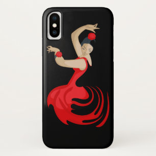 Zigeuner Flamenco Danser iPhone X Hoesje