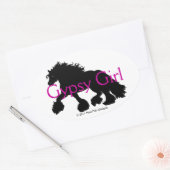 zigeuner meisje Sticker (Envelop)