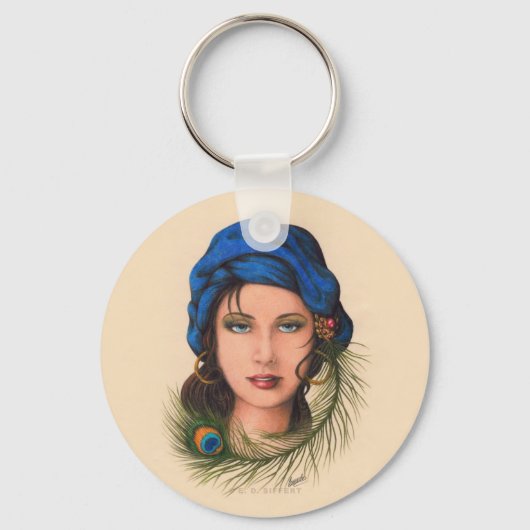 zigeuner sleutelhanger (Voorkant)