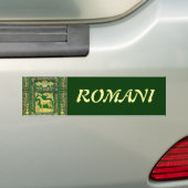 Zigeunerdeurdetail Bumpersticker (Op auto)