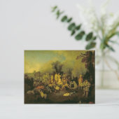 zigeunerkamp briefkaart (Staand voorkant)