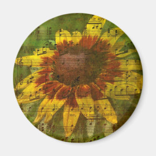 Zigeunerliefje Bloemencollage Magneet