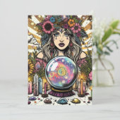 zigeunermagie bedankkaart (Staand voorkant)