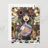 zigeunermagie briefkaart (Voorkant / Achterkant)