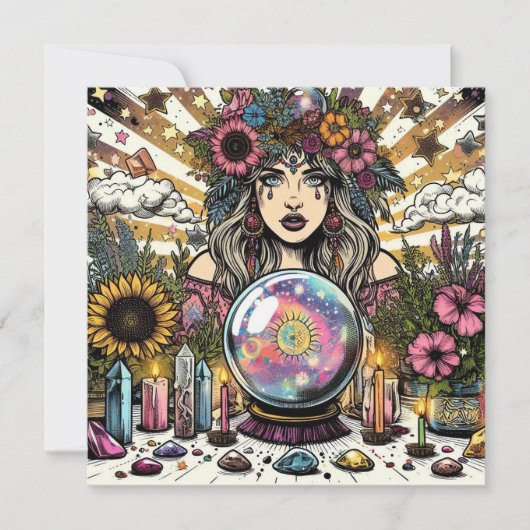 zigeunermagie kaart (Voorkant)