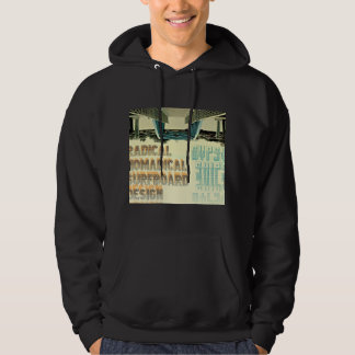 zigeunerschepen - water onder de logo van de brug hoodie