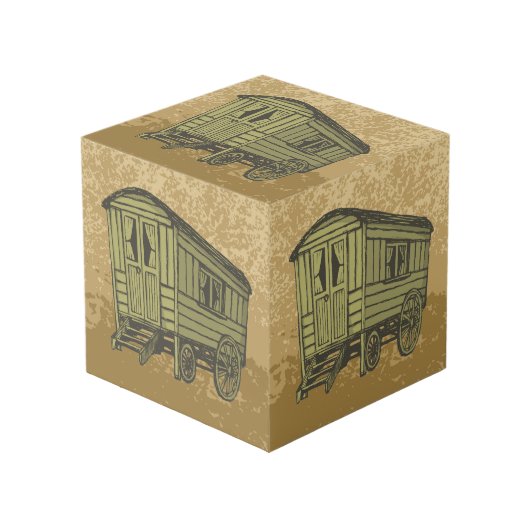 Zigeunerwagen Kubus (Voorkant hoekig)