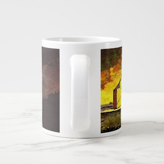 Ziggurat Assyrie Spécialité Mug (Dos)