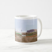 Ziggurat of Ur Impressionist Art Mug (Devant droit)