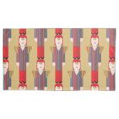 Ziggy – Glam Rock Pillowcase Kussensloop (Voorkant-Links)