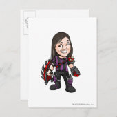 Ziggytron Darigan Citadel Briefkaart (Voorkant / Achterkant)