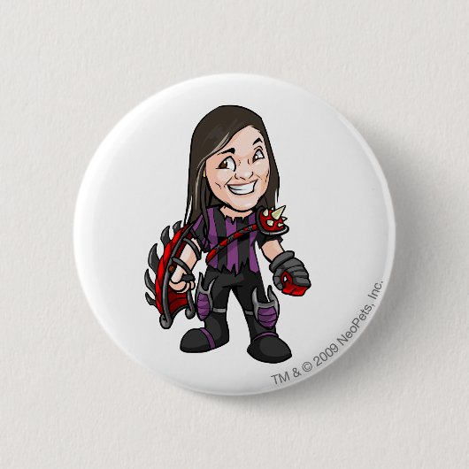 Ziggytron Darigan Citadel Ronde Button 5,7 Cm (Voorkant)