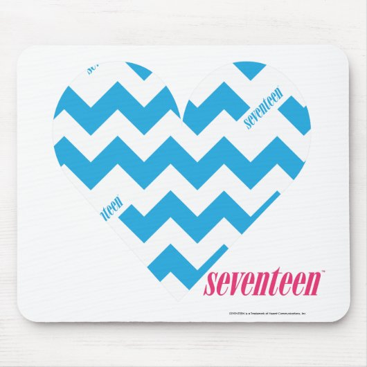 ZigZag Aqua 4 Muismat (Voorkant)