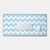 Zigzag bleu, Chevron bleu, Motif géométrique (Clavier et souris)