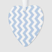 Zigzag bleu-clair et blanc (devant)