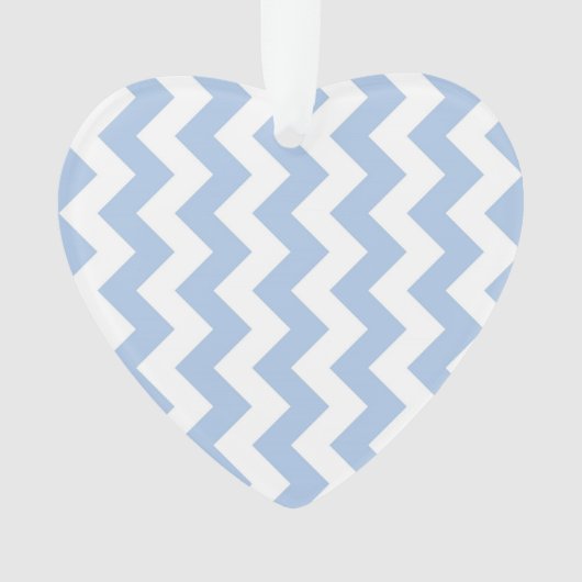 Zigzag bleu-clair et blanc (devant)