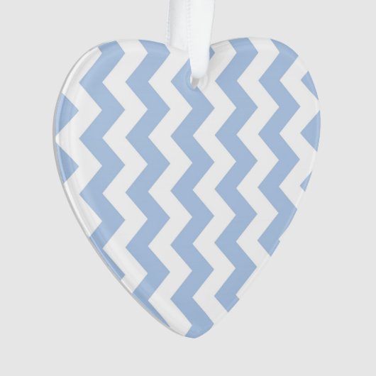 Zigzag bleu-clair et blanc (devant)