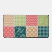 Zigzag, Chevron, En vichy, Pois, Patchwork (Recto)