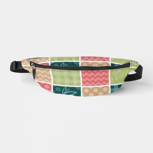 Zigzag, Chevron, En vichy, Pois, Patchwork (Recto)