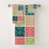 Zigzag, Chevron, En vichy, Pois, Patchwork (En situation)