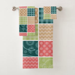 Zigzag, Chevron, En vichy, Pois, Patchwork