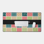 Zigzag, Chevron, En vichy, Pois, Votre Nom (Clavier et souris)