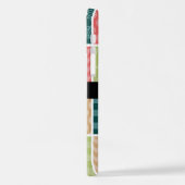 zigzag, Chevron, Gingham, Polka dots, Jouw naam iPhone Hoesje (Linkerkant)