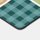 Zigzag, Chevron, Gingham, Polka Dots, Patchwork Bureaumat (Hoek)