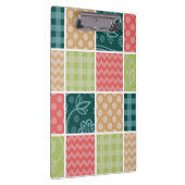 Zigzag, Chevron, Gingham, Polka Dots, Patchwork Klembord (Rechts)