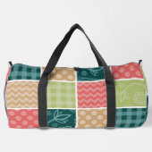 Zigzag, Chevron, Gingham, Polka Dots, Patchwork Plunjezak (Achterkant)