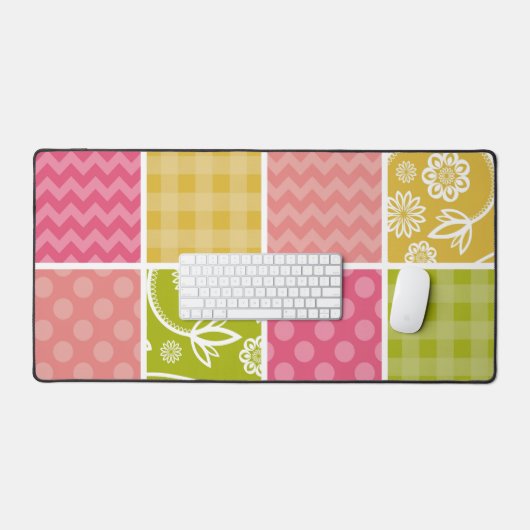 Zigzag, Chevron, Pois, En vichy, Patchwork (Clavier et souris)