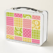 Zigzag, Chevron, Polka Dots, Gingham, Patchwork (Achterkant)